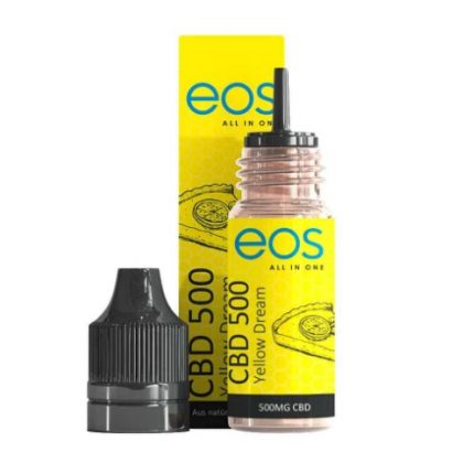 Eos Crystal Blue CBD E-Liquid 500mg Cannabidiol in 10ml